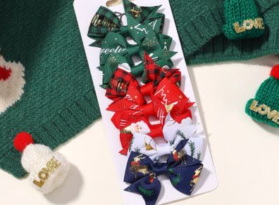 Christmas Hair Bows