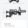 Gravity Car Phone Holder Air Vent Clip Mount Mobile Cell Phone Stand In Car GPS Support For iPhone 13 12 Pro Xiaomi Samsung Image 2
