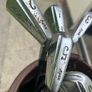 Vintage Ben Hogan Apex irons and leather bag Image 4