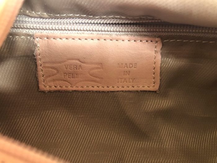 Leather Camel Shoulder Bag