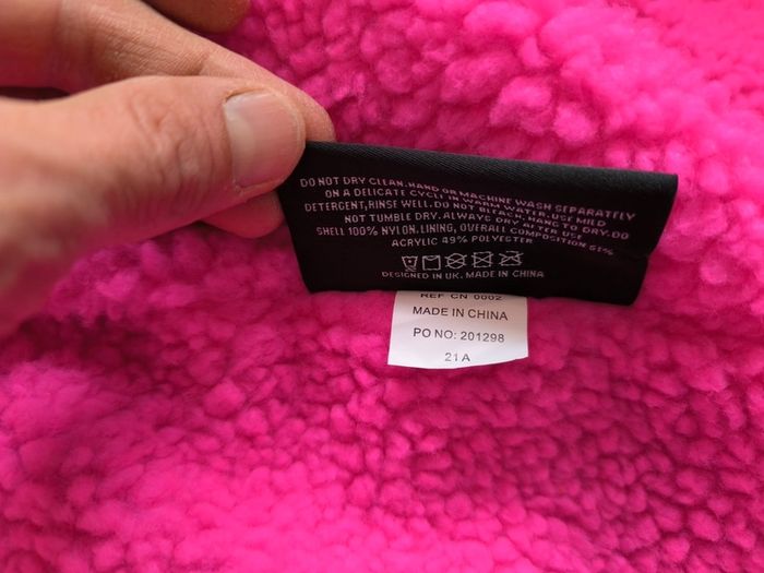 Swimming jacket Dryrobe Advance Black Pink Changing Robe Size M Waterproof Hooded Outdoor Coat