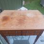Console antique table, needs some restoration,  D18 Image 4