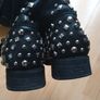 River Island leather studded biker boots Image 5