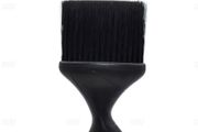 Neck Duster Hairdresser / Barber Face Duster Nail Dust Brush Soft Neck Brush - Square Black