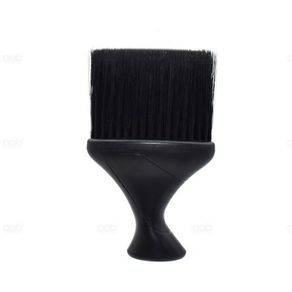 Neck Duster Hairdresser / Barber Face Duster Nail Dust Brush Soft Neck Brush - Square Black