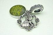 Authentic Pandora Beauty &amp; the Beast Dancing Dangle Charm Gift