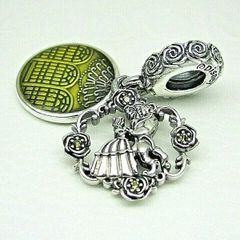 Authentic Pandora Beauty & the Beast Dancing Dangle Charm Gift