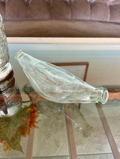 Vintage 1940s Babys Own The Hygienic Feeder Glass Baby Bottle