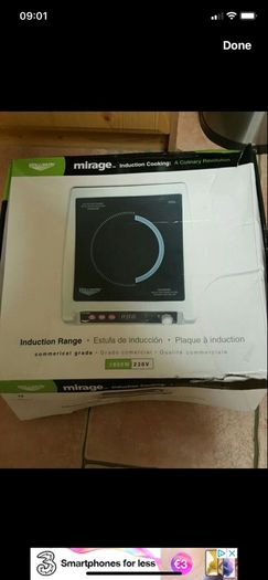 Vollrath Mirage induction hob