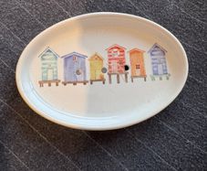 Beach hut soap dish