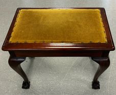 Antique piano stool
