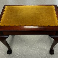 Antique piano stool