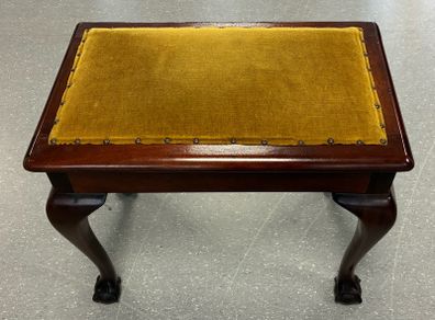Antique piano stool