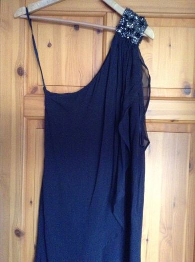 French Connection Party/Cocktail Dress one shoulder with embellishment