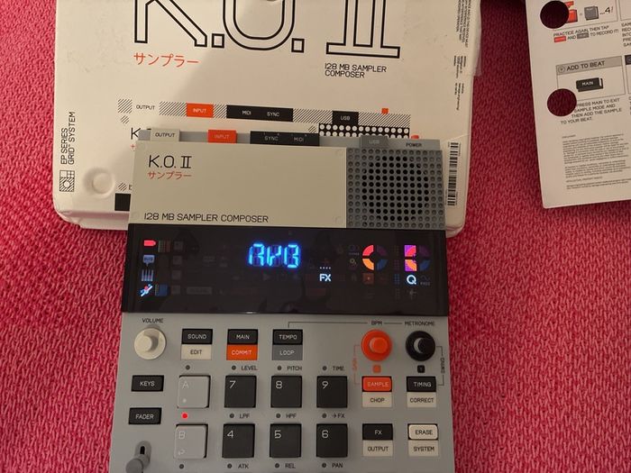 Teenage Engineering K,O,II 128md Sampler