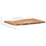 Table Top Solid Acacia Wood 100x(50-60)x3.8 cm Image 2