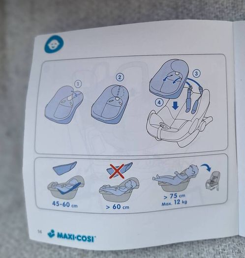 Maxi cosi pebble plus car seat