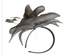 Brown/grey straw Fascinators Weddings