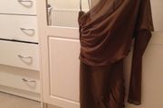 Zara Stunning Khaki dress S BNWNT
