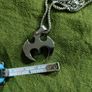NEW Tungsten Carbide Pendant Bat Image 3