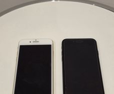 Apple iPhone 7 (Gold & Matte Black) + Protective Cases