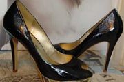 Black High Heels Size 8