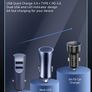 USLION 36W PD/QC3.0 Car Dual USB (Type-C & Type-A) Phone Quick Charger with Digital Display (Brand New/Warranty) Image 9