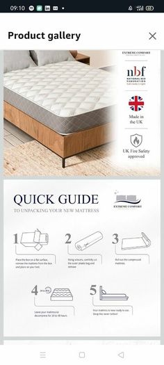 Mattress Double - New in box