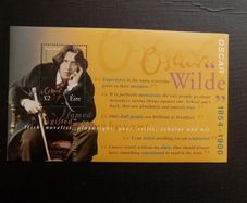 Ireland 2000.Oscar Wilde Stamp Miniature Sheet.Mint Never Hinged.MNH.