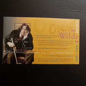 Ireland 2000.Oscar Wilde Stamp Miniature Sheet.Mint Never Hinged.MNH.