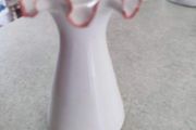 Fenton Rose Crest Pottery small Vase.