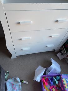 changing table with drawers