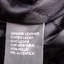 Mens Black Soft Leather Coat Image 4