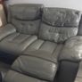 2 seater leather sofa recliner , Image 2