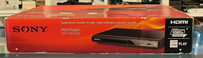 Sony DVP-SR760H DVD Player/CD Player (HDMI, 1080p Upscaling, USB Input, Xvid Playback, Dolby Digital)