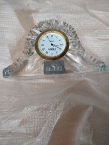 Cara Crystal Mantle Clock