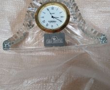 Cara Crystal Mantle Clock