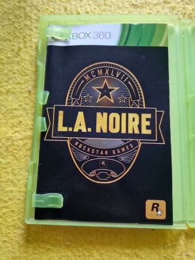 L A Noire  xbox 360 games Original