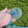 Boys/girls handmade wool  slipper/socks.Would fit shoe size UK11-12 Image 3
