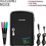 Mini Portable Eraser Personal Fridge, Cools & Heats, 4 Litre Capacity, Chills 6 12oz cans, 100% Freon-Free & Eco Friendly, Includes Plugs for Home Outlet & 12V Car Charger Image 2