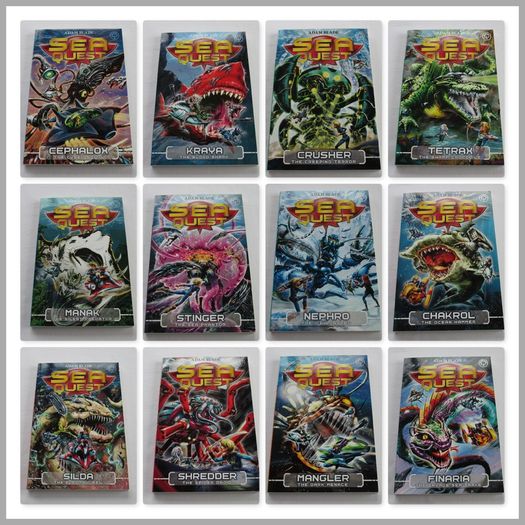 Sea Quest Series 1-3 (Fantasy & Myth) 12 Books Set Collection