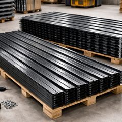 12 x Galvanised  Corrugated Roof Sheets  Rust Resistant & Weatherproof Roofing 129 x 46 cm, 7m Coverage