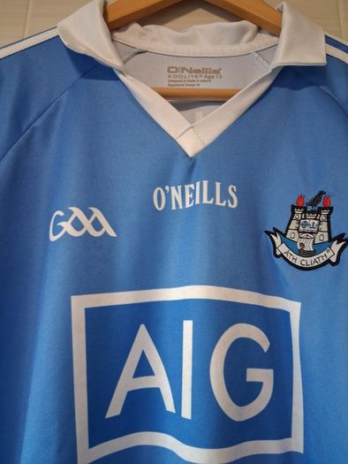 Dublin Jersey. Official Oneills Dublin GAA Home Jersey. Youth / Boys Girls Age 13 Years / Mens Size Small. Collect In Dublin Or Receive Via Post.