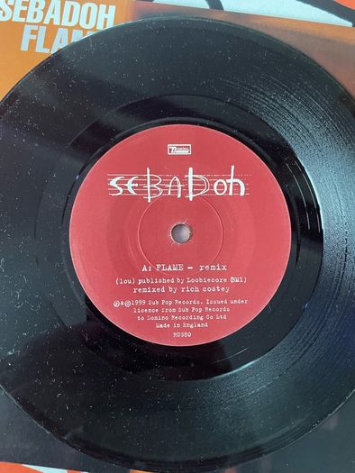 Sebadoh - Flame (7" Single)