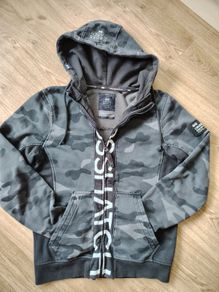 CrossHatch Grey Hoodie  Size M