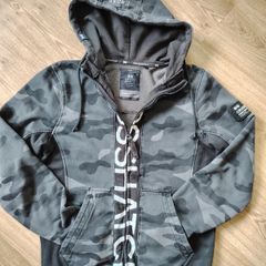 CrossHatch Grey Hoodie  Size M