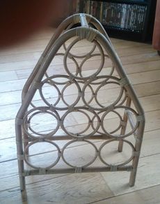 Rattan Wine Bottle Holder.