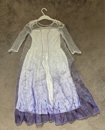 2 Disney princess Frozen dresses 5/6 years old and 6-8years old 122/128cm