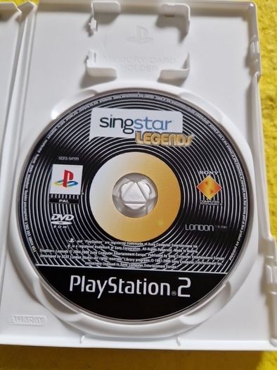Singstar Legends PlayStation2 Ps2 Games Original