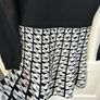 Exquisite Karen Millen Geo Print Knit A Line Dress Image 4
